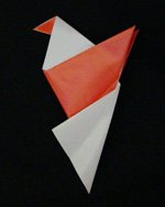 origami birds crow