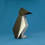 origami birds penguin