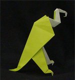 origami birds vulture