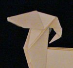 Origami Animals ram goat 