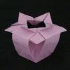 origami vase