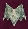 money origami bat
