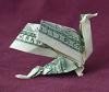 money origami dragon