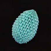 3D Origami Egg