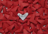 origami hearts