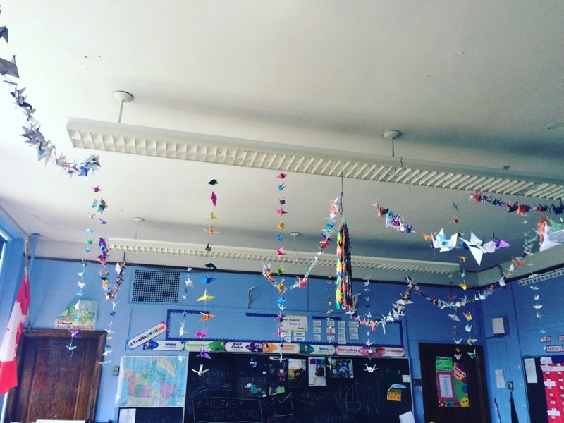 classroom crane project