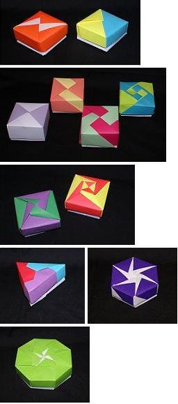 origami boxes Fuse