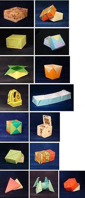 origami boxes Temko