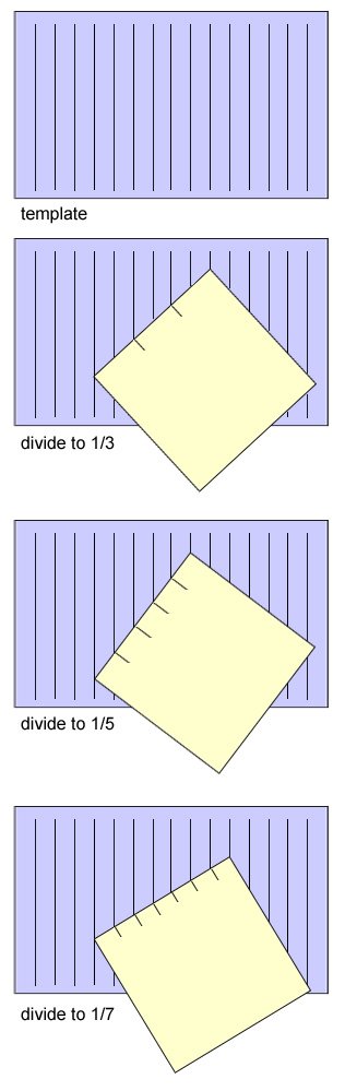 dividing paper