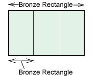 bronze rectangle