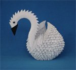 origami birds swan