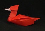 origami birds seafowl duck