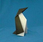 origami birds penguin
