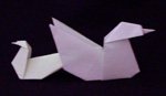 origami birds seagull duck egg
