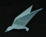 origami birds seagull