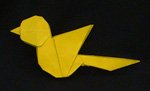 Origami Animals Sparrow Bird