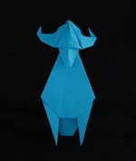 Origami Animals Bull