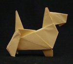 origami puppy