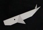 Origami Animals whale sea mammal