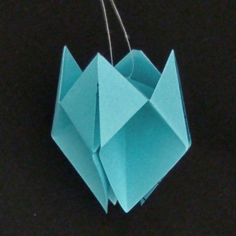 origami christmas ornaments