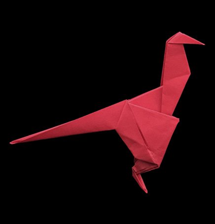 origami dinosaur