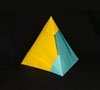 origami tetrahedorn
