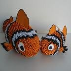 3D origami nemo