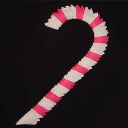 origami candy cane