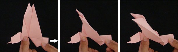 flapping bird origami