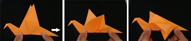 flapping bird origami