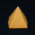 pyramid origami