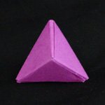 origami diamond