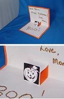 Halloween pop up card