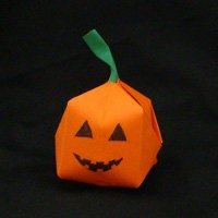 halloween origami pumpkins