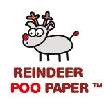 reindeer poo paper