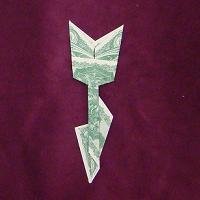 Florence Temko money origami