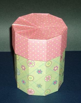 Decagonal Box with Lid | Origami Resource Center