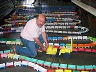 longest origami train