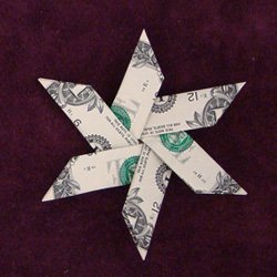 dollar bill origami