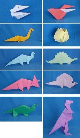 origami dinosaurs