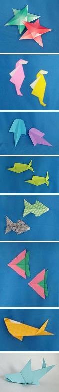 Making Origami Fish Lafosse