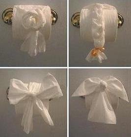 Toilet Paper origami
