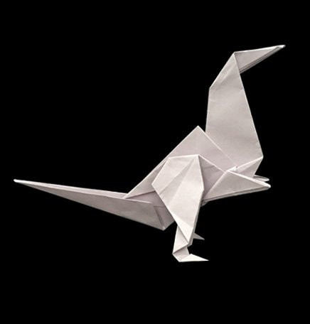 origami dinosaur