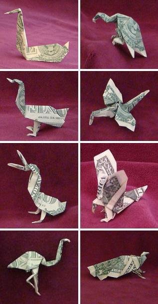 dollar bill origami