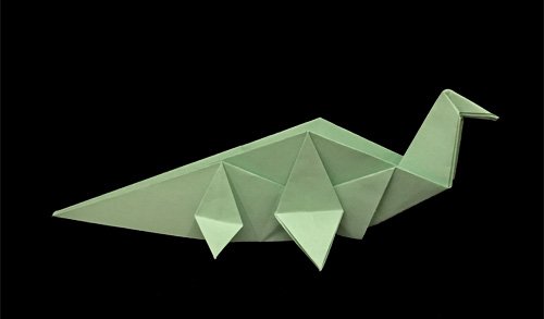 origami dinosaur