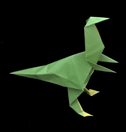 origami dinosaur