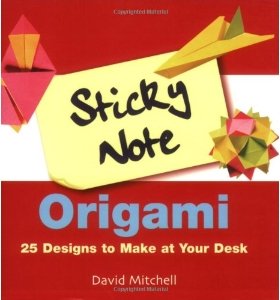 sticky note origami