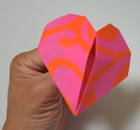 origami heart