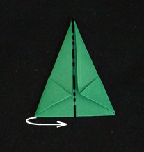 origami Christmas tree