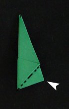 origami Christmas tree